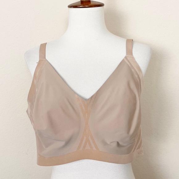 Honeylove Silhouette Tan Bra Plus Size 2X - Picture 4 of 10